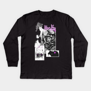 Dorohedoro ''OBSTACLES'' V2 Manga Anime Kids Long Sleeve T-Shirt